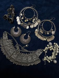 Boho Silver Jewellery bundle