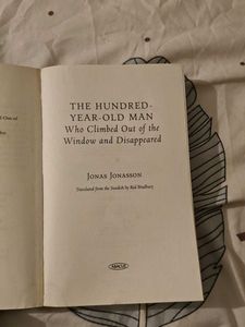 The Hundred Year Old Man Book