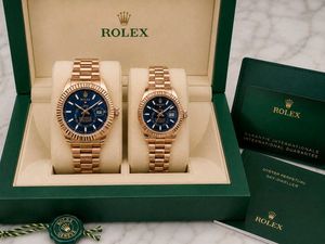 ROLEX PREMIUM QUALITY COUPLE WATCHES AT SALE