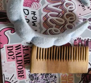 Fluffy Cloud Headband & Neem wood comb