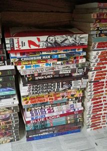 Mixed Book Lot: Manga, Fiction, and More!