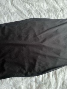 Sleek Black Maxi Dress