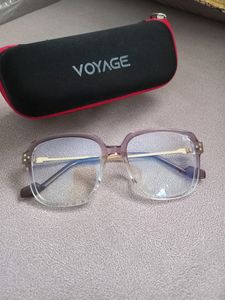 Voyage Blue Light Purple Oversized  Glasses Women.