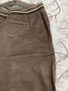 Comfortable Brown slim fit Pants