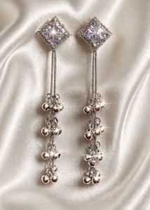 Elegant Silver Jhumka Earrings
