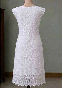 Elegant White Embroidered Blouse