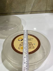 Set of 3 Kwality Bakery Cookie Containers