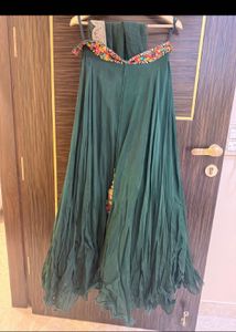 Elegant Green Lehenga 3 Set