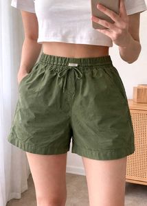 Women's Olive Green Shorts