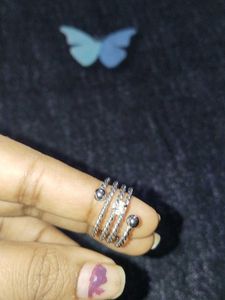 Unique Spiral Toe Ring