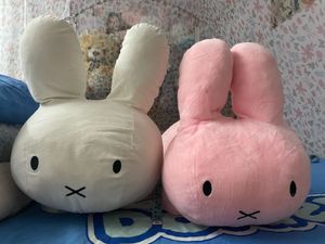 Cute Miffy Bunny Plush Toys (Set of 2)