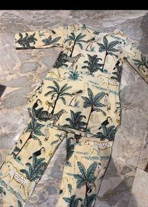 Bohemian Tropical Print Kurta Set