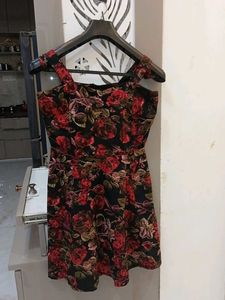 Floral Print Mini Dress