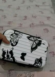 New Black And White Sling Bag