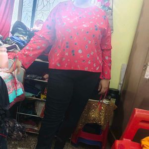 Charming Printed Long Sleeve Top
