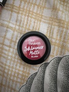 Blue Heaven Shimmer Matte Blush