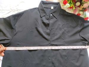 Stylish Black Long Sleeve Shirt