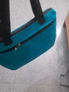Stylish Teal Tote Bag