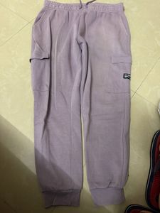 Xl Casual Lavender Cargo Sweatpants