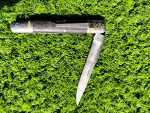 COLUMBIA VINTAGE FOLDING POCKET KNIFEClassic Woode
