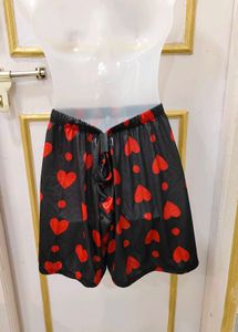 Cute Heart Print Sleep Set