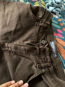 Brown Straight jeans
