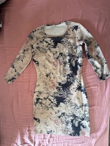 !price drop! Floral Print Bodycon Dress