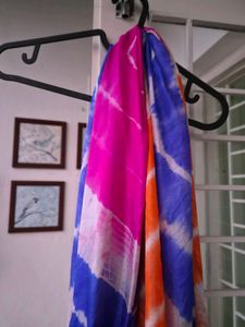 Vibrant Tie-Dye Dupatta from Jaipur