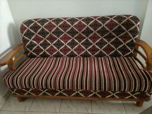 3+2 Wooden Sofa Seater Set