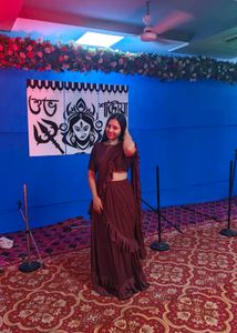(sale) readymade saree with blouse