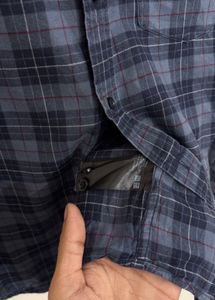 Men's Plaid Button-Down Shirt