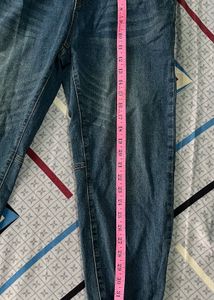 Length-37,,Women's Denim Jogger Pants