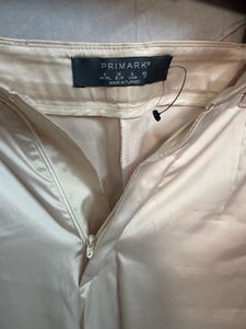 Beige regular fit cargo