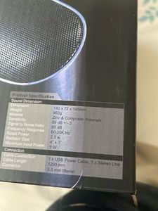 Enzatec USB 2.0 Desktop Speaker
