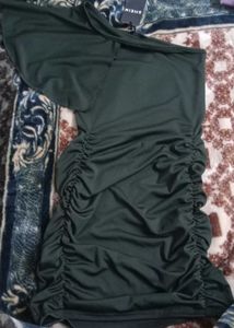 S size  One-Shoulder Bodycon Dress