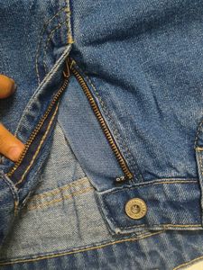 blue Jeans mom fit straight