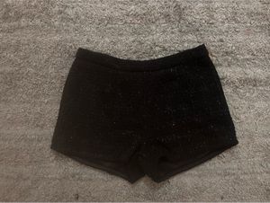 shimmery mini shorts