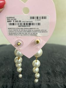 Elegant Pearl Drop Earrings