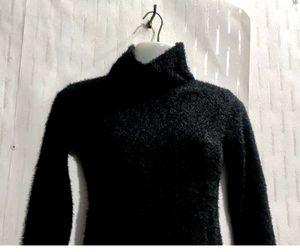 Very Soft High Neck Sweater For Girls