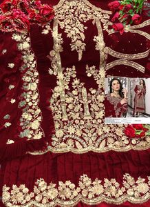 BRIDAL PAKISTANI UNSTITCHED SUIT