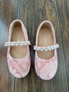 Sparkly Pink Baby Shoes