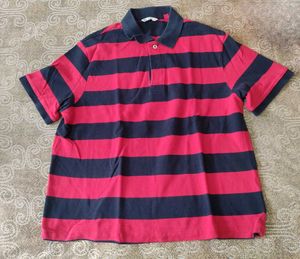Men's Striped Polo Shirt