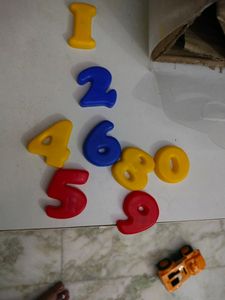 Educational Alphabet With Counting.