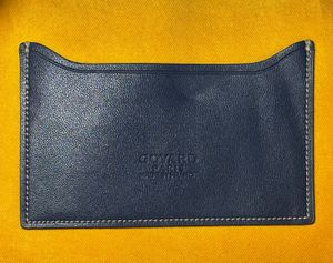 GOYARD Senat Clutch Navy Blue Goyardine