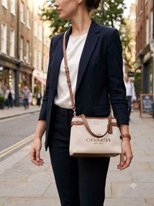 Coach New York Canvas Crossbody Bag