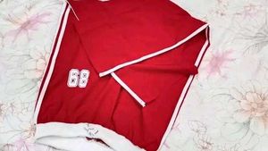 Comfortable Red Track Pants