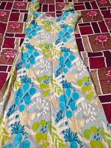 Floral Print Kurta