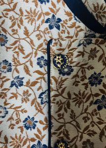 Men's Ethnic Kurta Set with Nehru Jacket