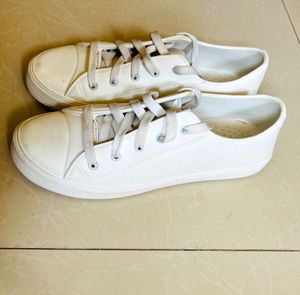 WHITE Shoes (UK 8)