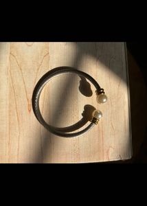Kushal’s silver and pearl hand  cuff Bracelet